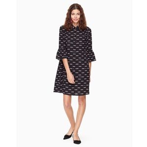 Kate Spade hot rod car shirt dress